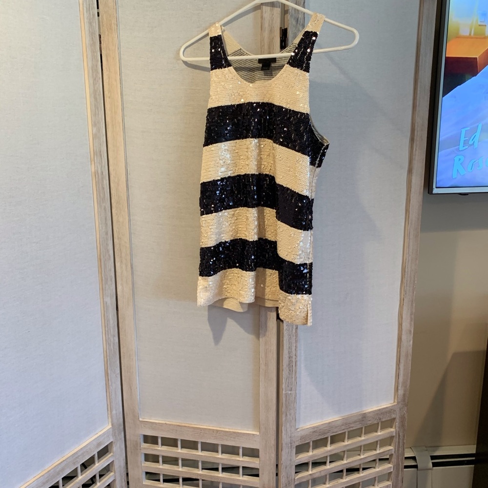 J.Crew sequin tank top